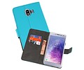 BAOHU Booktype Telefoonhoesjes - Bookcase Hoesje - Wallet Case -  Geschikt voor Samsung Galaxy J4 2018 - Blauw