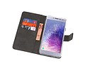 BAOHU Booktype Telefoonhoesjes - Bookcase Hoesje - Wallet Case -  Geschikt voor Samsung Galaxy J4 2018 - Navy