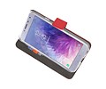 BAOHU Booktype Telefoonhoesjes - Bookcase Hoesje - Wallet Case -  Geschikt voor Samsung Galaxy J4 2018 - Rood