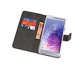 Booktype Telefoonhoesjes - Bookcase Hoesje - Wallet Case -  Geschikt voor Samsung Galaxy J4 2018 - Bruin