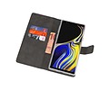 BAOHU Booktype Telefoonhoesjes - Bookcase Hoesje - Wallet Case -  Geschikt voor Galaxy Note 9 - Zwart