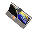 BAOHU Booktype Telefoonhoesjes - Bookcase Hoesje - Wallet Case -  Geschikt voor Galaxy Note 9 - Zwart