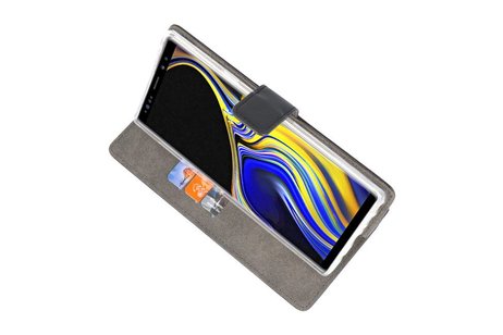 BAOHU Booktype Telefoonhoesjes - Bookcase Hoesje - Wallet Case -  Geschikt voor Galaxy Note 9 - Zwart