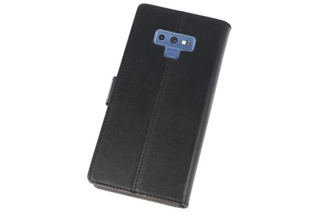 BAOHU Booktype Telefoonhoesjes - Bookcase Hoesje - Wallet Case -  Geschikt voor Galaxy Note 9 - Zwart