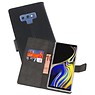 BAOHU Wallet Cases Hoesje Galaxy Note 9 Zwart