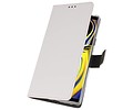 BAOHU Booktype Telefoonhoesjes - Bookcase Hoesje - Wallet Case -  Geschikt voor Galaxy Note 9 - Wit