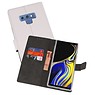 BAOHU Wallet Cases Hoesje Galaxy Note 9 Wit