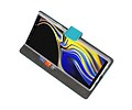 Booktype Telefoonhoesjes - Bookcase Hoesje - Wallet Case -  Geschikt voor Galaxy Note 9 - Blauw