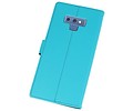 Booktype Telefoonhoesjes - Bookcase Hoesje - Wallet Case -  Geschikt voor Galaxy Note 9 - Blauw