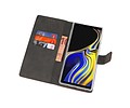 BAOHU Booktype Telefoonhoesjes - Bookcase Hoesje - Wallet Case -  Geschikt voor Galaxy Note 9 - Bruin