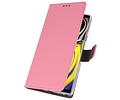 Booktype Telefoonhoesjes - Bookcase Hoesje - Wallet Case -  Geschikt voor Galaxy Note 9 - Roze