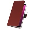 Booktype Telefoonhoesjes - Bookcase Hoesje - Wallet Case -  Geschikt voor Samsung Galaxy S9 - Bruin