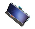 BAOHU Booktype Telefoonhoesjes - Bookcase Hoesje - Wallet Case -  Geschikt voor Samsung Galaxy S9 Plus - Blauw