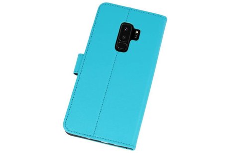 BAOHU Booktype Telefoonhoesjes - Bookcase Hoesje - Wallet Case -  Geschikt voor Samsung Galaxy S9 Plus - Blauw