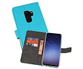 Booktype Telefoonhoesjes - Bookcase Hoesje - Wallet Case -  Geschikt voor Samsung Galaxy S9 Plus - Blauw