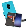 BAOHU Wallet Cases Hoesje Samsung Galaxy S9 Plus Blauw