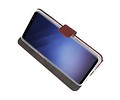 Booktype Telefoonhoesjes - Bookcase Hoesje - Wallet Case -  Geschikt voor Samsung Galaxy S9 Plus - Bruin