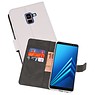 BAOHU Wallet Cases Hoesje Galaxy A8 Plus 2018 Wit