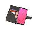 BAOHU Booktype Telefoonhoesjes - Bookcase Hoesje - Wallet Case -  Geschikt voor Samsung Galaxy J8 - Wit