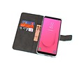 BAOHU Booktype Telefoonhoesjes - Bookcase Hoesje - Wallet Case -  Geschikt voor Samsung Galaxy J8 - Blauw