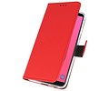BAOHU Booktype Telefoonhoesjes - Bookcase Hoesje - Wallet Case -  Geschikt voor Samsung Galaxy J8 - Rood