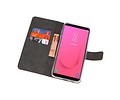 Booktype Telefoonhoesjes - Bookcase Hoesje - Wallet Case -  Geschikt voor Samsung Galaxy J8 - Bruin