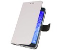 BAOHU Booktype Telefoonhoesjes - Bookcase Hoesje - Wallet Case -  Geschikt voor Samsung Galaxy J7 2018 - Wit