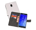 BAOHU Booktype Telefoonhoesjes - Bookcase Hoesje - Wallet Case -  Geschikt voor Samsung Galaxy J7 2018 - Wit