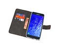 BAOHU Booktype Telefoonhoesjes - Bookcase Hoesje - Wallet Case -  Geschikt voor Samsung Galaxy J7 2018 - Bruin