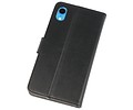 BAOHU Booktype Telefoonhoesjes - Bookcase Hoesje - Wallet Case -  Geschikt voor iPhone XR - Zwart