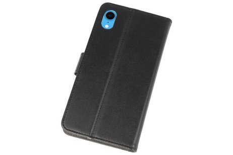 BAOHU Booktype Telefoonhoesjes - Bookcase Hoesje - Wallet Case -  Geschikt voor iPhone XR - Zwart