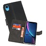 BAOHU Wallet Cases Hoesje iPhone XR Zwart