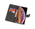 BAOHU Booktype Telefoonhoesjes - Bookcase Hoesje - Wallet Case -  Geschikt voor iPhone XS Max - Zwart