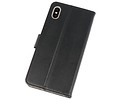 BAOHU Booktype Telefoonhoesjes - Bookcase Hoesje - Wallet Case -  Geschikt voor iPhone XS Max - Zwart