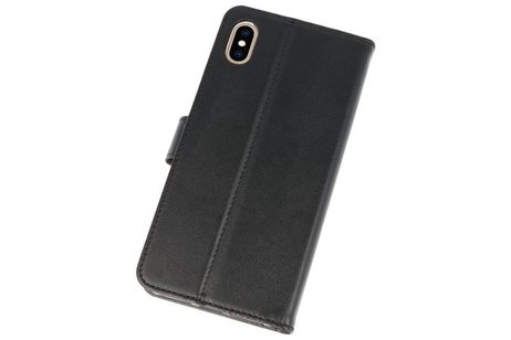 BAOHU Booktype Telefoonhoesjes - Bookcase Hoesje - Wallet Case -  Geschikt voor iPhone XS Max - Zwart