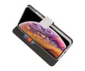 BAOHU Booktype Telefoonhoesjes - Bookcase Hoesje - Wallet Case -  Geschikt voor iPhone XS Max - Wit
