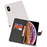 Wallet Cases Hoesje iPhone XS Max Wit