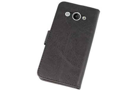 BAOHU Hoesje Geschikt voor de Huawei Y5 Lite 2018 - Kaarthouder Book Case Telefoonhoesje - Zwart