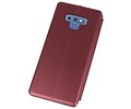 Slim Folio Case - Book Case Telefoonhoesje - Folio Flip Hoesje - Geschikt voor Samsung Galaxy Note 9 - Bordeaux Rood