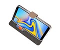 BAOHU Booktype Telefoonhoesjes - Bookcase Hoesje - Wallet Case -  Geschikt voor Samsung Galaxy J6 Plus - Goud
