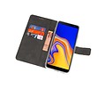 Booktype Telefoonhoesjes - Bookcase Hoesje - Wallet Case -  Geschikt voor Samsung Galaxy J4 Plus - Wit