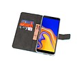 BAOHU Booktype Telefoonhoesjes - Bookcase Hoesje - Wallet Case -  Geschikt voor Samsung Galaxy J4 Plus - Blauw