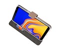 BAOHU Booktype Telefoonhoesjes - Bookcase Hoesje - Wallet Case -  Geschikt voor Samsung Galaxy J4 Plus - Goud