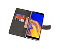 Booktype Telefoonhoesjes - Bookcase Hoesje - Wallet Case -  Geschikt voor Samsung Galaxy J4 Plus - Bruin