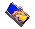 Booktype Telefoonhoesjes - Bookcase Hoesje - Wallet Case -  Geschikt voor Samsung Galaxy J4 Plus - Roze
