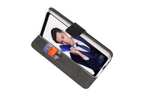 BAOHU Booktype Telefoonhoesjes - Bookcase Hoesje - Wallet Case -  Geschikt voor Huawei Note 10 - Zwart