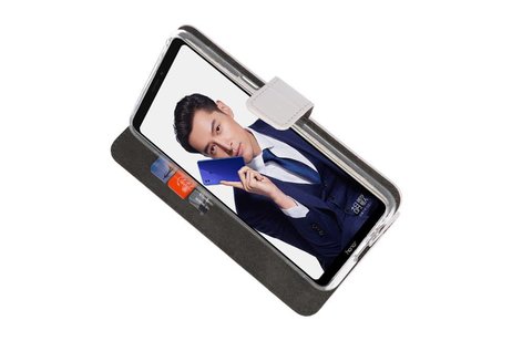 BAOHU Booktype Telefoonhoesjes - Bookcase Hoesje - Wallet Case -  Geschikt voor Huawei Note 10 - Wit