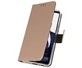 BAOHU Booktype Telefoonhoesjes - Bookcase Hoesje - Wallet Case -  Geschikt voor Huawei Note 10 - Goud