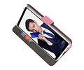 BAOHU Booktype Telefoonhoesjes - Bookcase Hoesje - Wallet Case -  Geschikt voor Huawei Note 10 - Roze