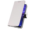 BAOHU Booktype Telefoonhoesjes - Bookcase Hoesje - Wallet Case -  Geschikt voor Huawei Mate 20 Lite - Wit